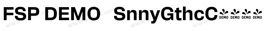 FSP DEMO   SnnyGthcC字体转换